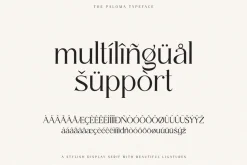 The Paloma - Modern Serif Font