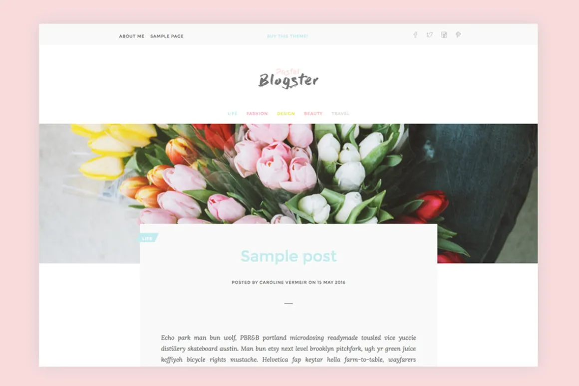The Pastel Blogster 1.0