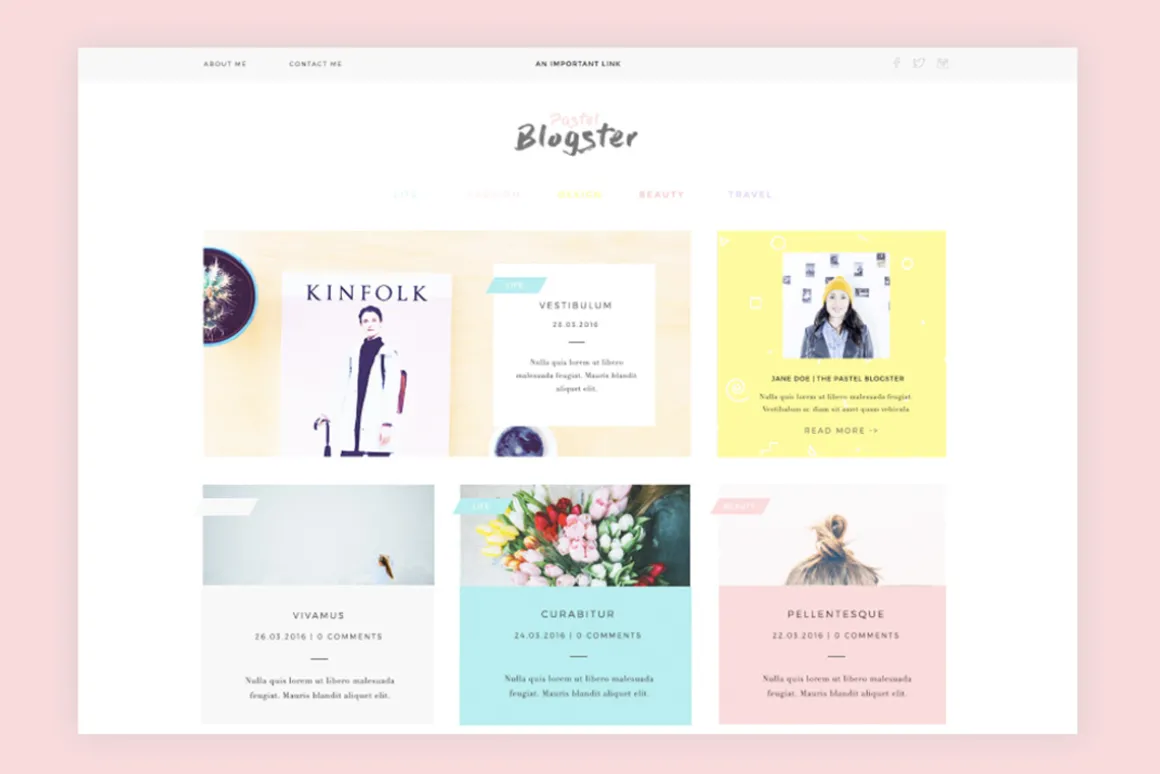 The Pastel Blogster 1.0