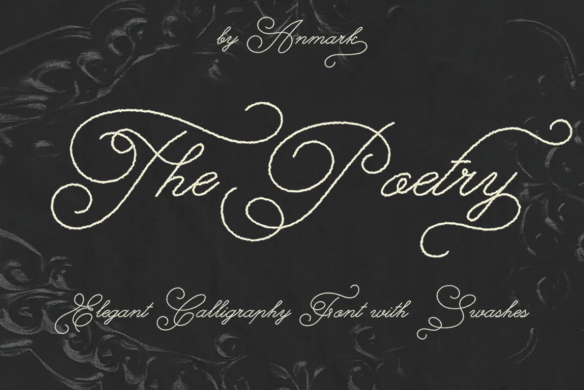 The Poetry Elegant Swash Script Font