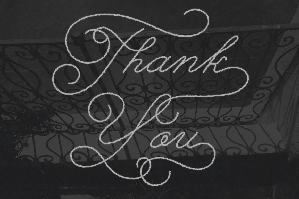 The Poetry Elegant Swash Script Font