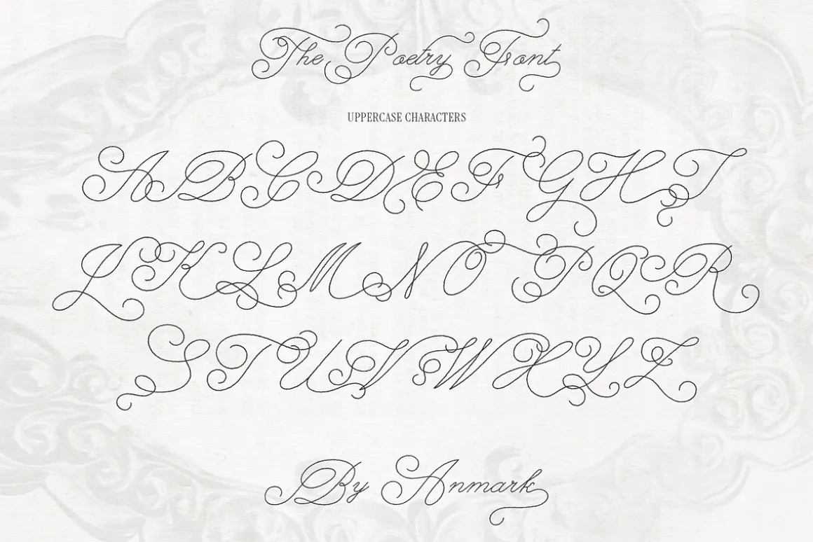 The Poetry Elegant Swash Script Font