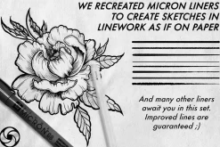 The Real Needles Tattoo Brushes