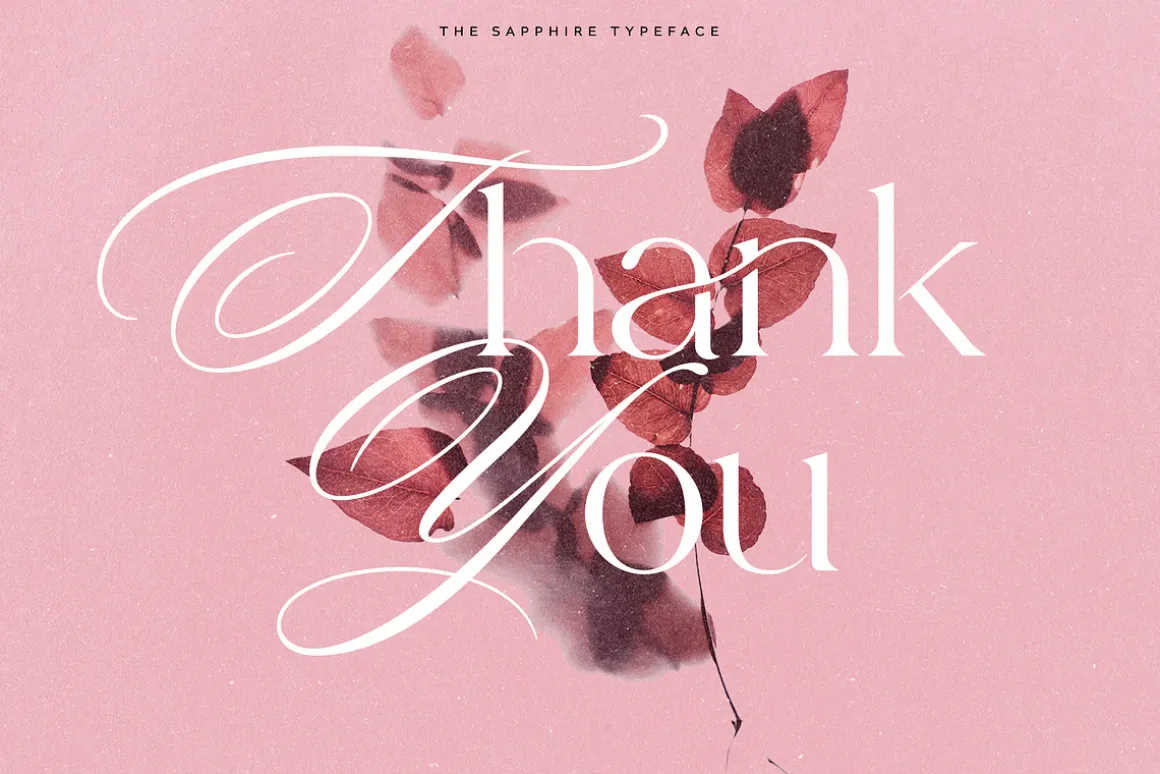 The Sapphire - A Calligraphic Serif