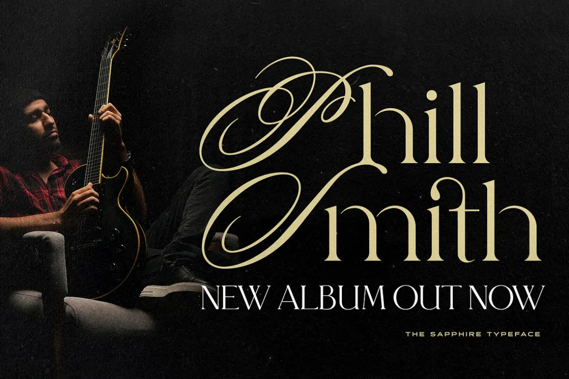 The Sapphire - A Calligraphic Serif