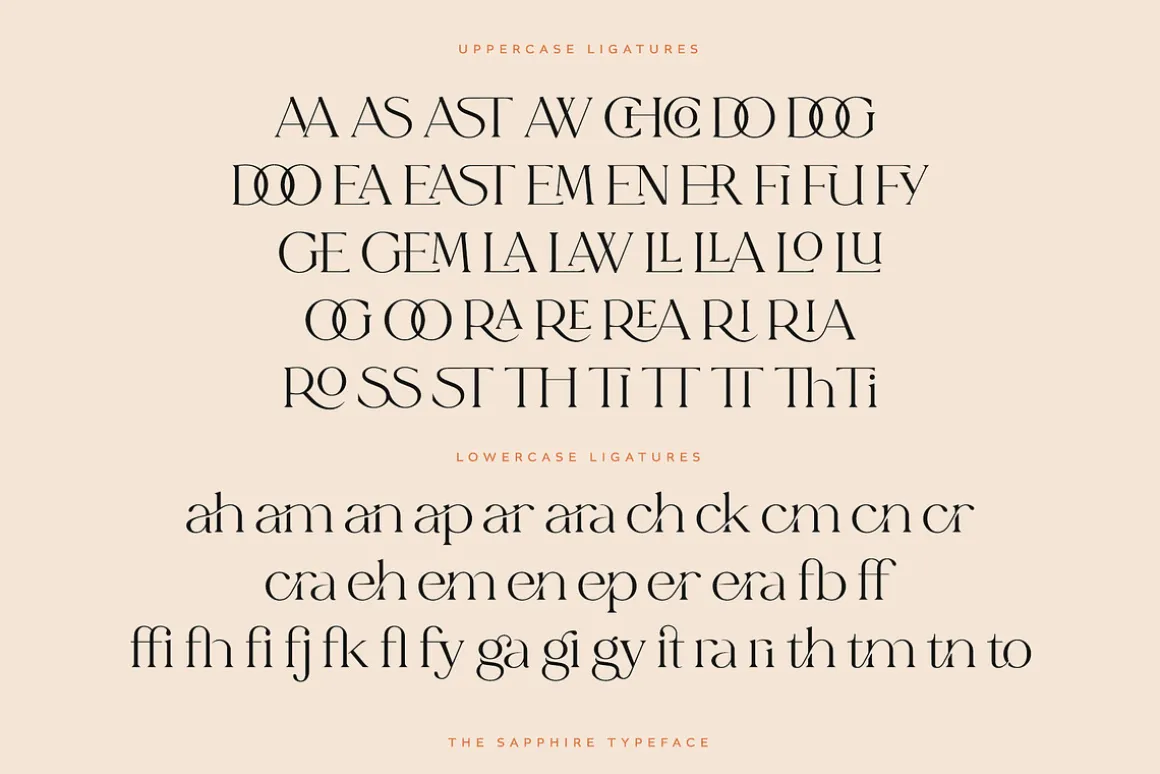 The Sapphire - A Calligraphic Serif