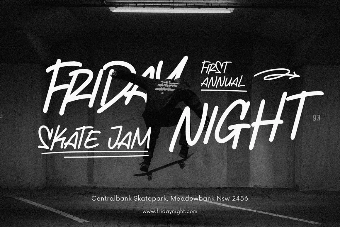 The Sidestream - Graffiti Font