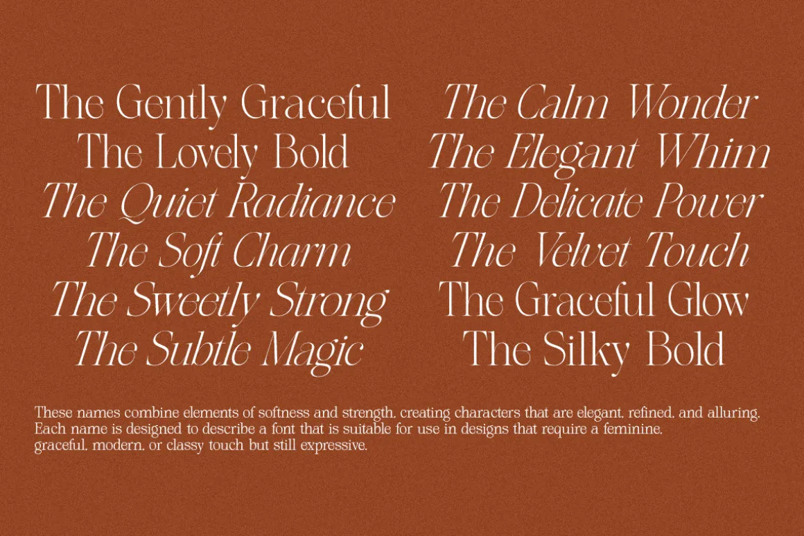The Softly Serif
