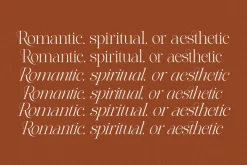 The Softly Serif