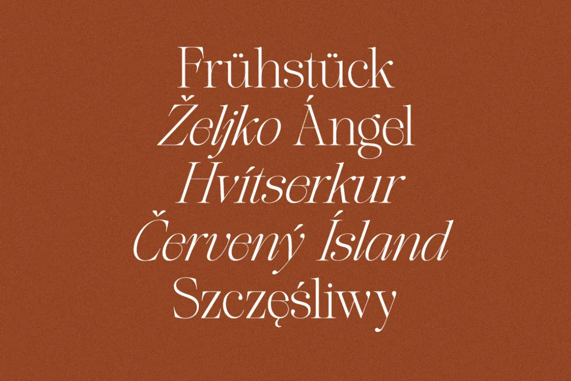 The Softly Serif