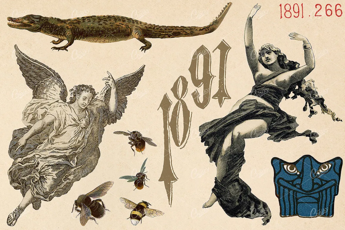 The Vintage Collage Creator Vol.2