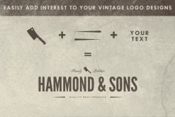 The Vintage Logo Elements Collection