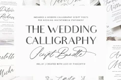 The Wedding Calligraphy Bundle
