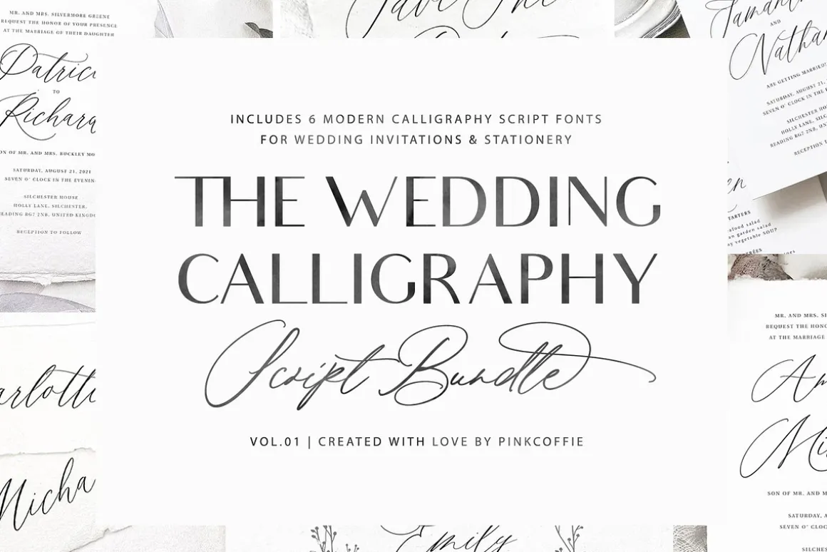 The Wedding Calligraphy Bundle