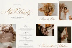 The Wedding Calligraphy Font Bundle