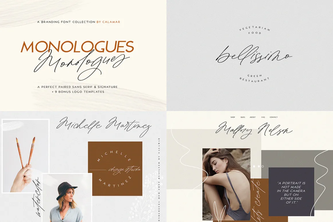 The Wedding Calligraphy Font Bundle