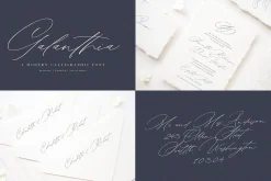 The Wedding Calligraphy Font Bundle