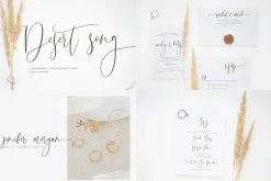 The Wedding Calligraphy Font Bundle