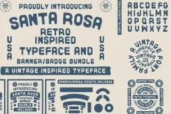 The Western Desert Font Bundle