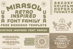 The Western Desert Font Bundle