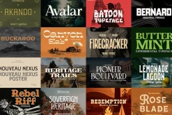 The Western Font Bundle (33 Fonts!)