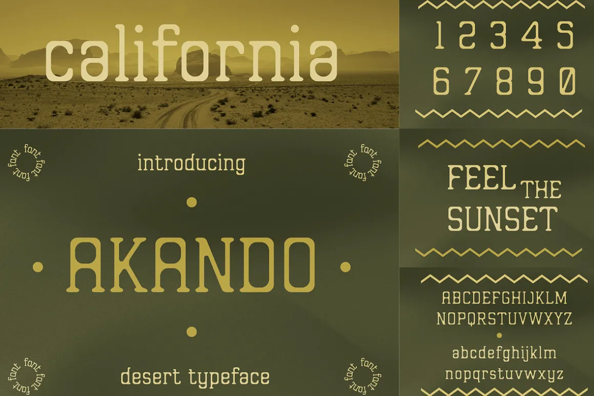 The Western Font Bundle (33 Fonts!)