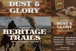 The Western Font Bundle (33 Fonts!)