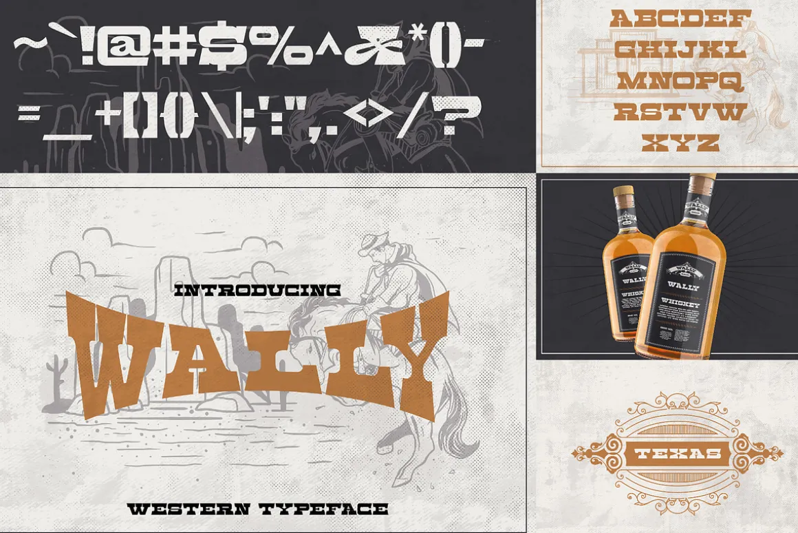 The Western Font Bundle (33 Fonts!)