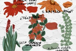 Thick paint Procreate brushes