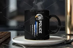 Thin Blue Line Police PNG