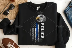 Thin Blue Line Police PNG