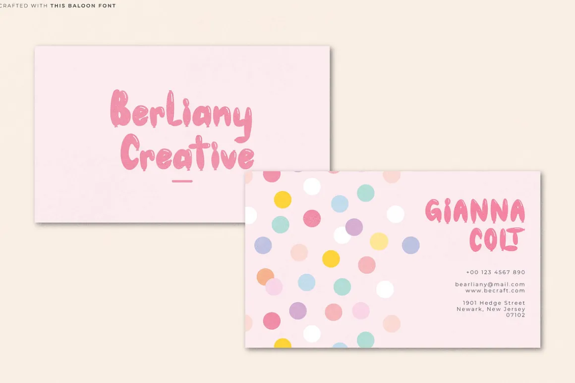This Baloon | Bubble Font