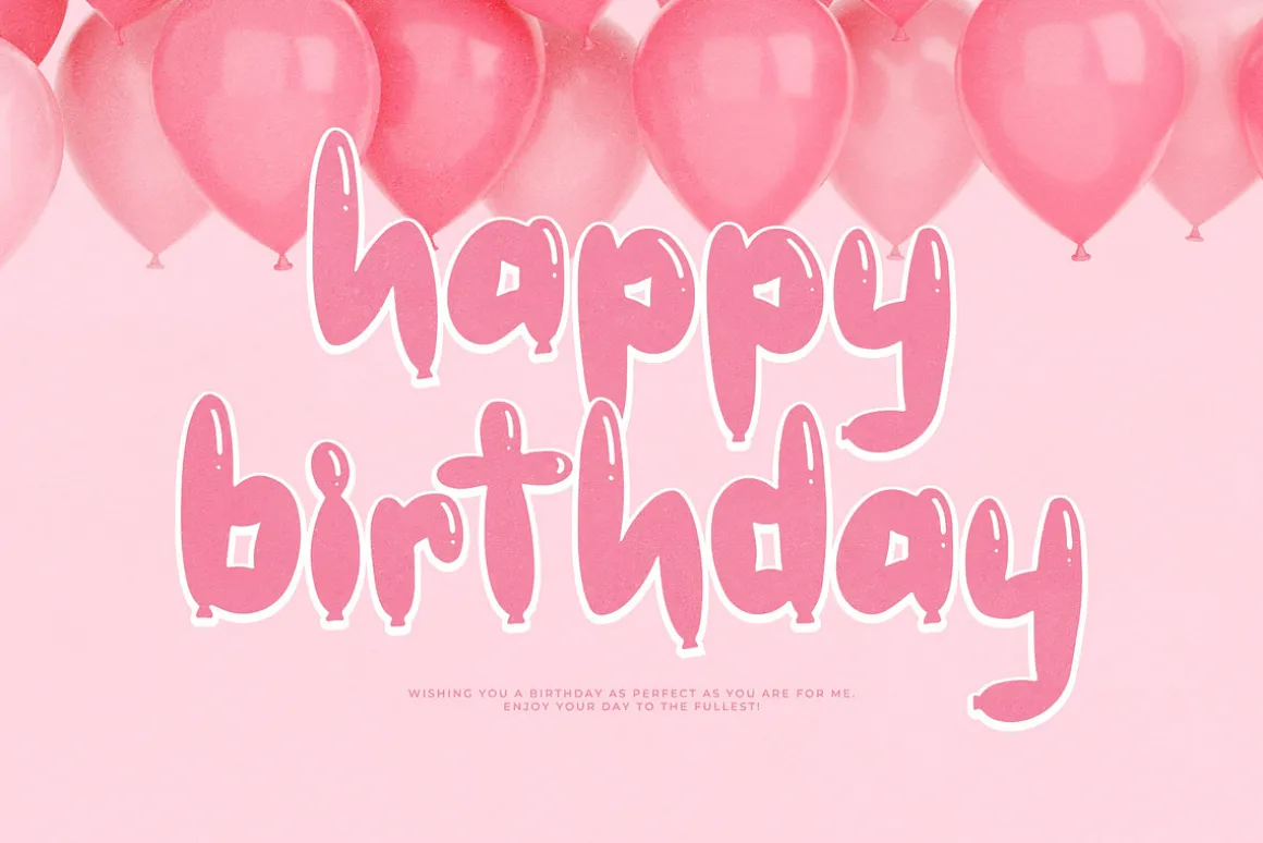 This Baloon | Bubble Font