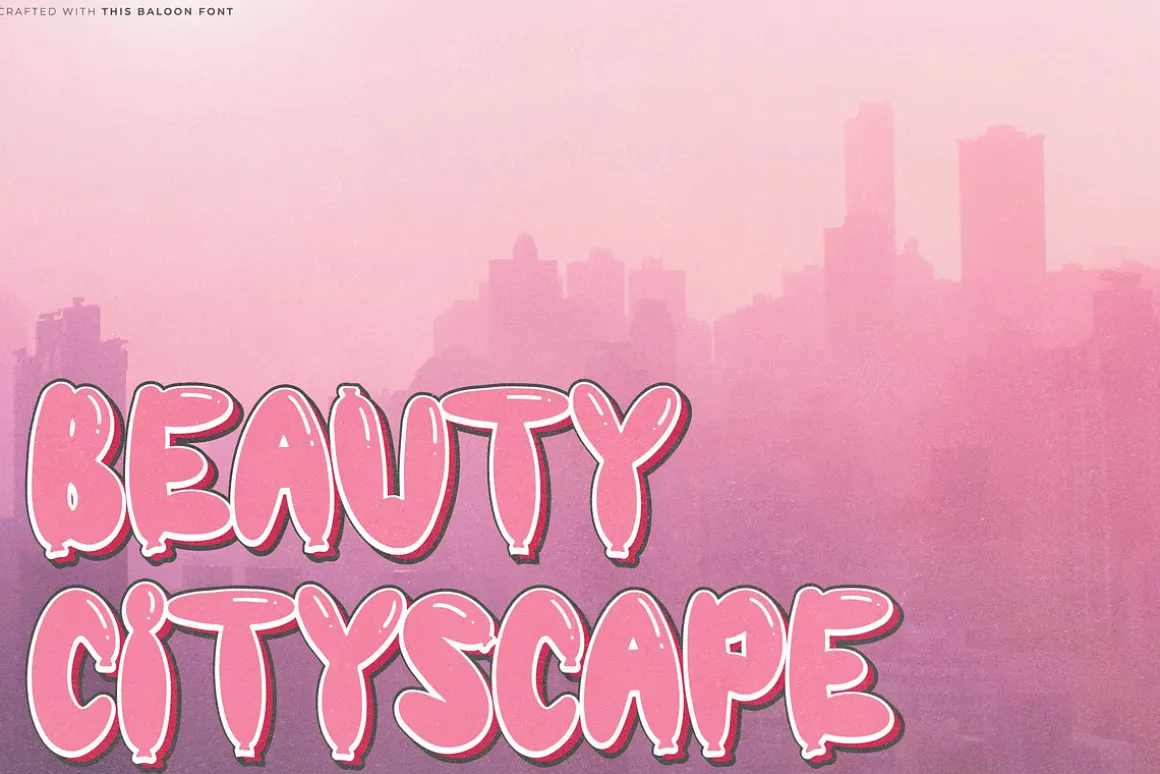 This Baloon | Bubble Font