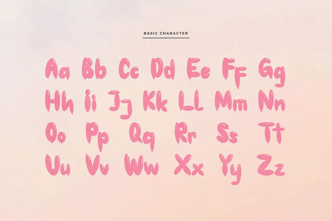 This Baloon | Bubble Font