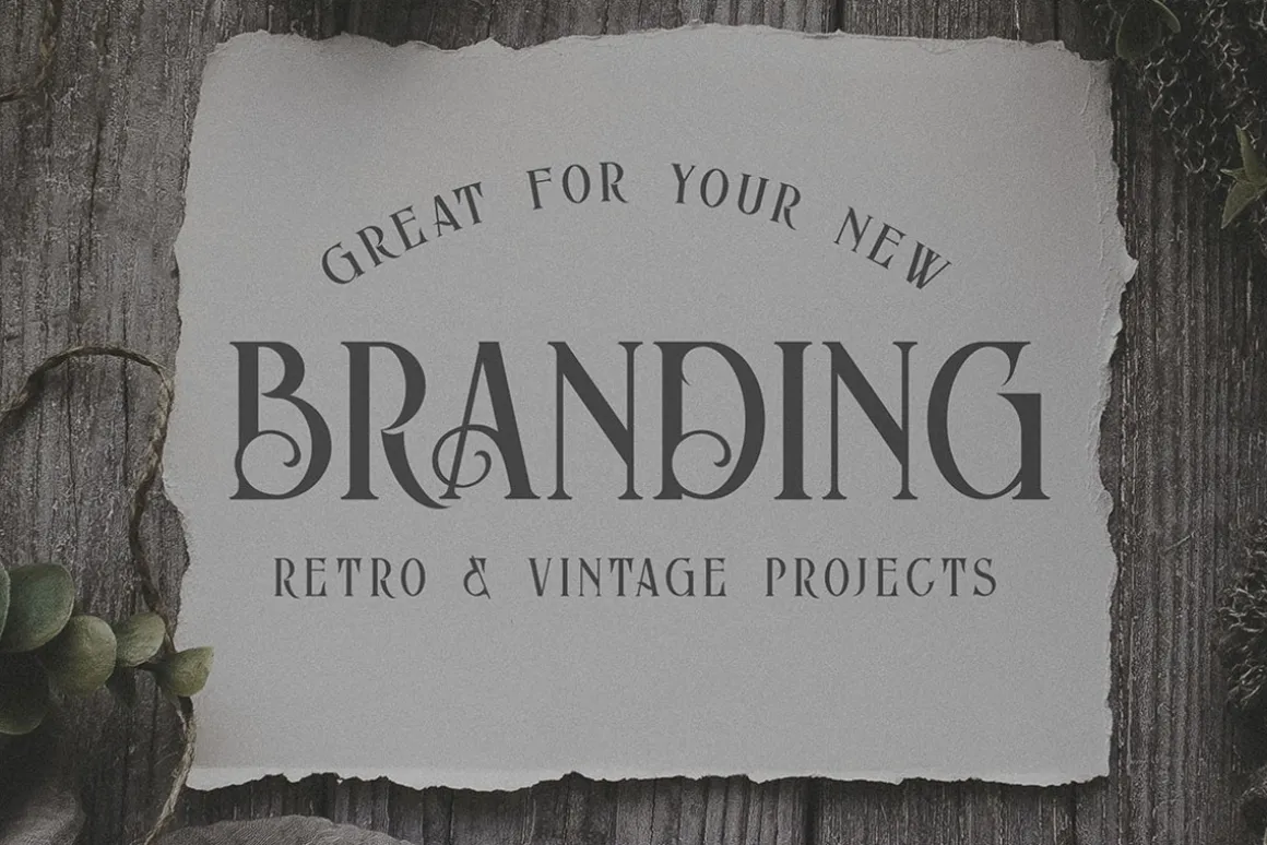 Thompson Vintage Font