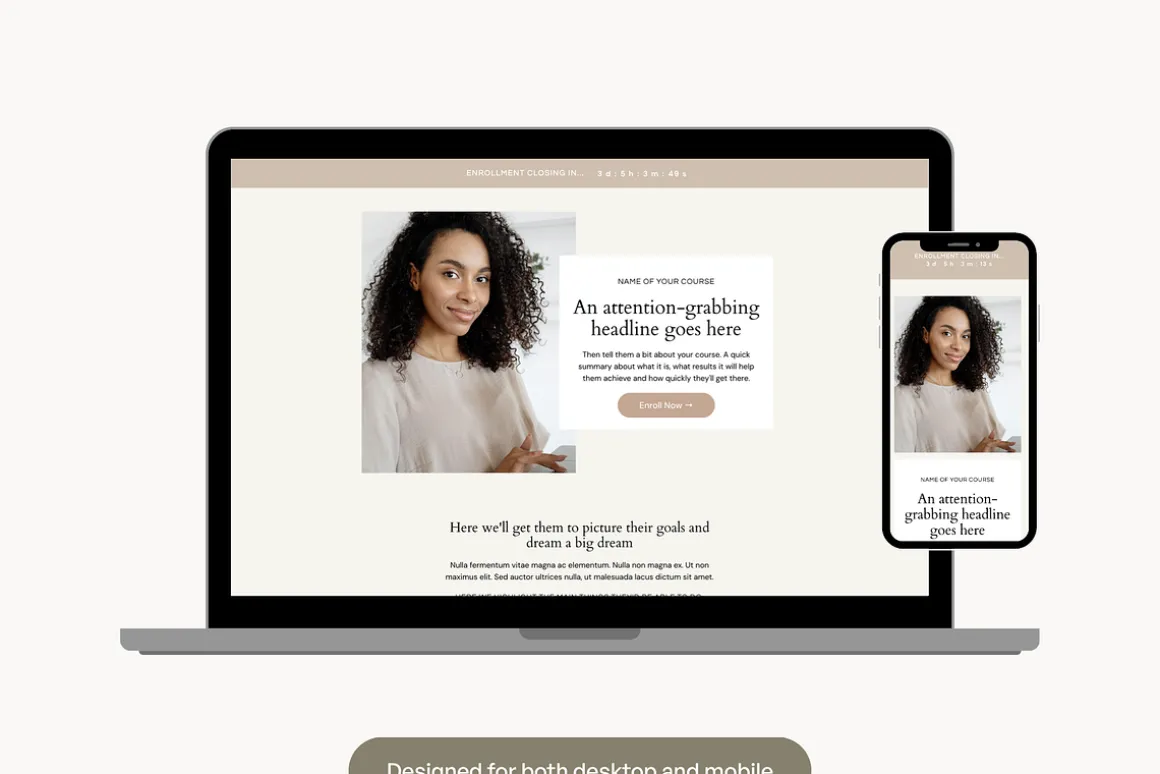 ThriveCart Sales Page Template
