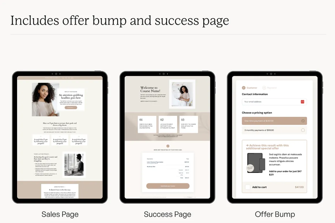 ThriveCart Sales Page Template
