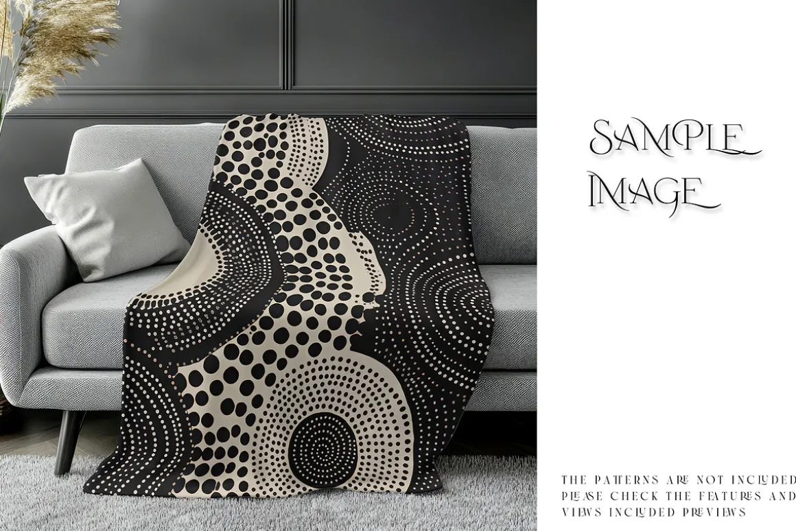Throw Blanket Mockups