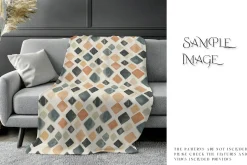 Throw Blanket Mockups