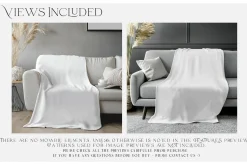 Throw Blanket Mockups