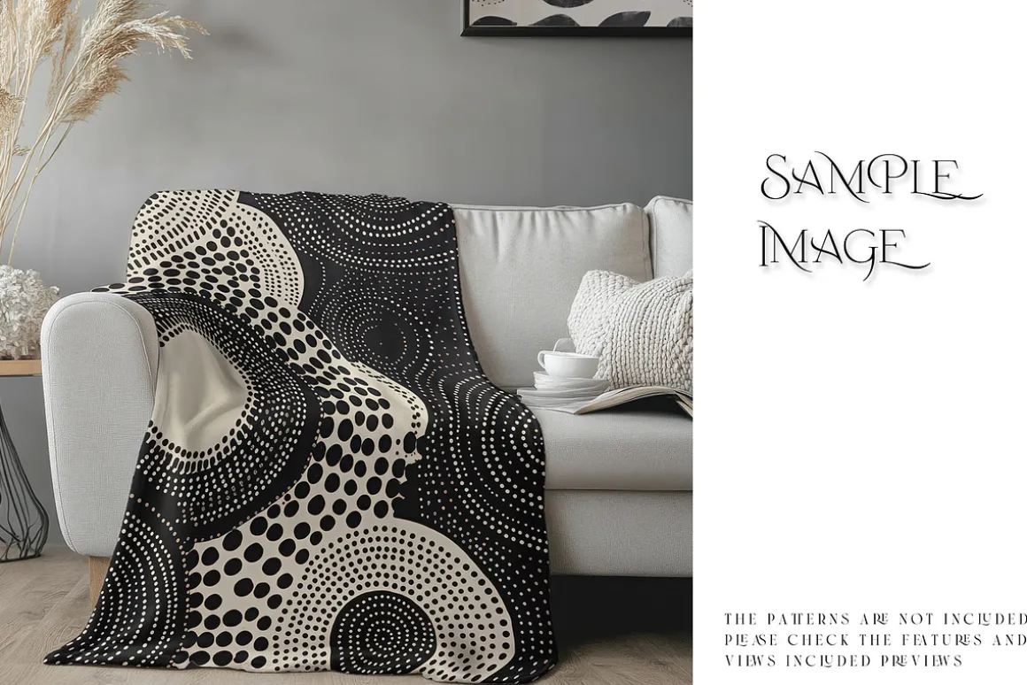 Throw Blanket Mockups