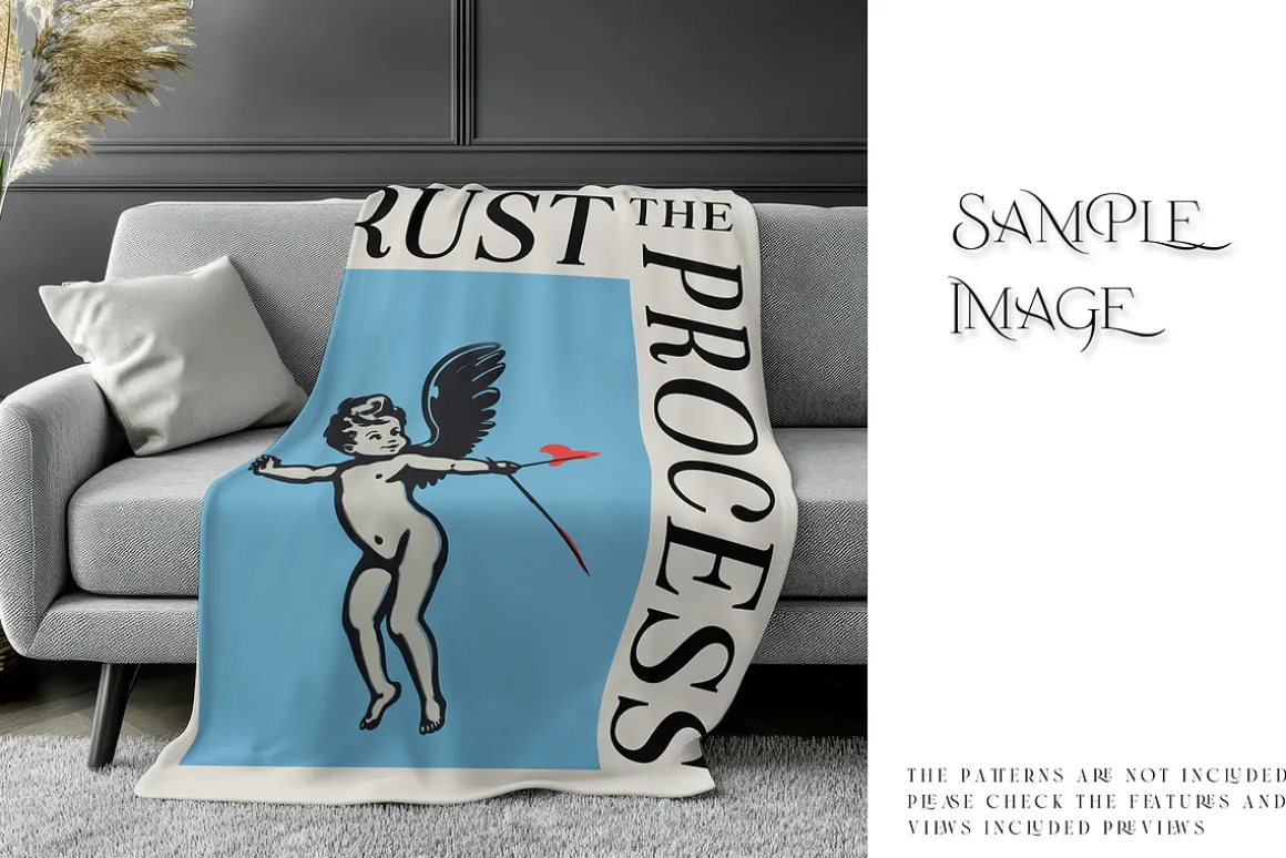 Throw Blanket Mockups