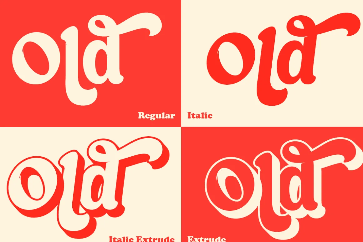Thunky - Chunky Retro Typeface
