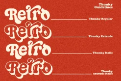 Thunky - Chunky Retro Typeface