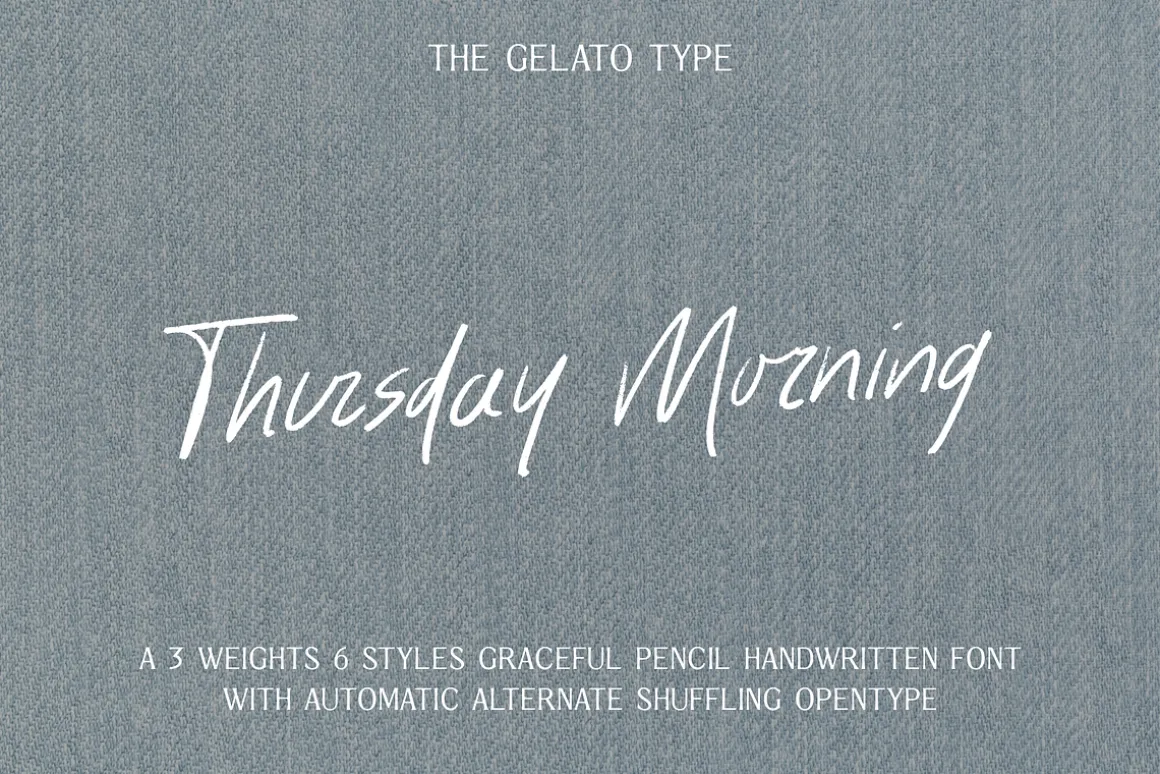 Thursday Morning Handwritten Font
