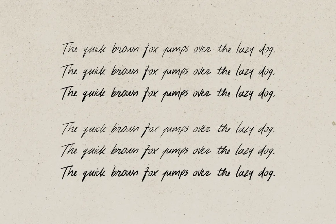 Thursday Morning Handwritten Font