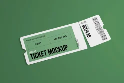 Tickets Mockup Set - 17 styles