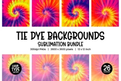 TIE DYE BACKGROUNDS