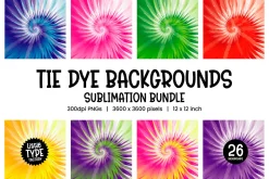 TIE DYE BACKGROUNDS